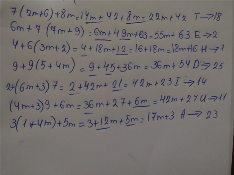 Simplify the problems in Column A to match the answers in Column B.-example-1