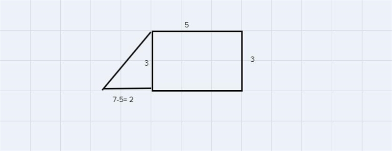 Find the area of the trapezoid.A trapezoid with the top base labeled five inches and-example-1