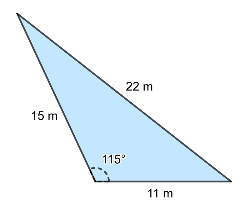 Find the area of this triangle. Round to the nearest tenth. PLEASE HELP-example-1