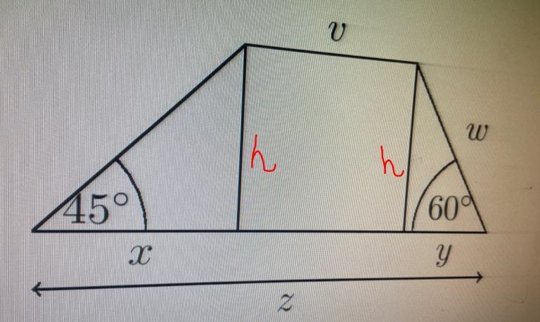 If segment y measures 3 what is the length of segment x?-example-1