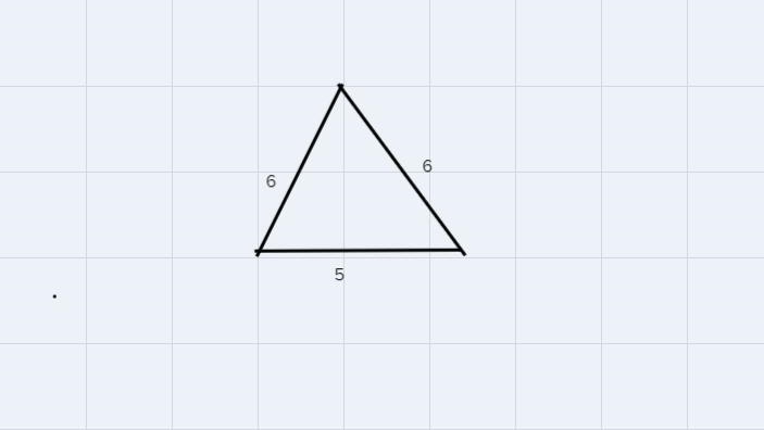 Which set of integrers represents the lengths of the sides of an isosceles triangle-example-1