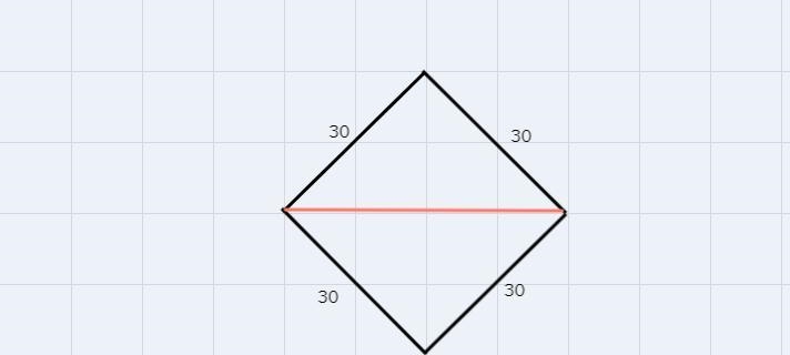 Represent Real-World Problems A baseball "diamond" actually forms a square-example-1