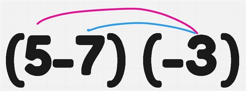 (5-7)(-3) distribute-example-1