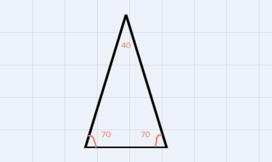 Construct an isosceles right triangle.-example-1