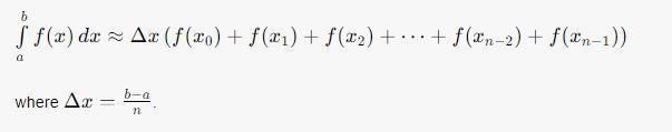 Use the Left and Right Riemann Sums with 4 rectangles to estimate the (signed) area-example-1