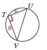 A. Assume that the diagram at right is not drawn to scale. If the measure of the arc-example-1