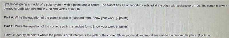 Hello! The question and rubric are below need some help on parts a, b, and c. Thank-example-1