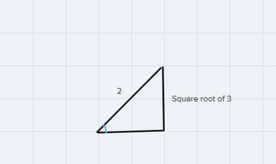 Given sine of theta is equal to radical 3 over 2 comma determine three possible angles-example-1