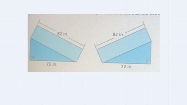 What congruence theorem can you use to show that the two skateboard ramps have the-example-1