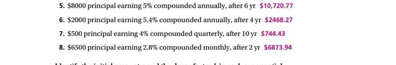 Exponential Growth & Decay - Guided Practice #2 - Find the balance in the account-example-1