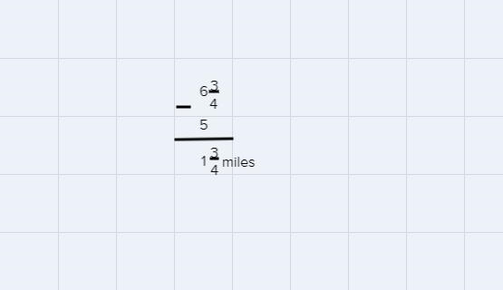 The line plot shows the distance students lived from the school. What is the difference-example-1