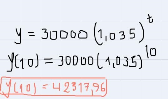 Suppose $30,000 is deposited into an account paying 3.5% interest, compounded annually-example-2