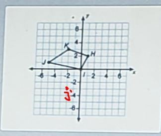 which will be the coordinates of Jay after quadrilateral hijk is translated 4 units-example-1