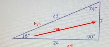 Question 5 of 10According to this diagram, what is cos 16°?-example-2