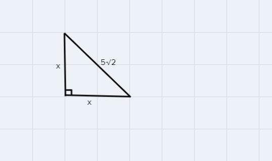 Find the length of a side of thesquare shown below.ХX5V2x = [?]-example-1