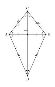 For which value of x is each figure a kite?-example-1