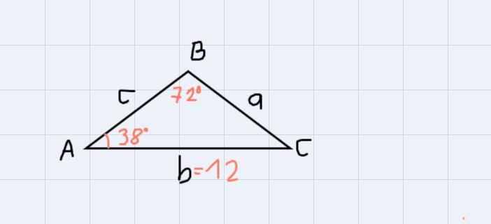 Solve the following. List all possible possible solutions for the ambiguous case. #7-example-1