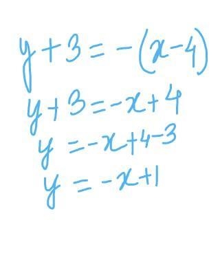 The equation of the line passing through point _____ and point _____ plotted below-example-1