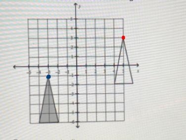 Describe the translation from the shaded figure to the unshaded figure.O 6 units right-example-1