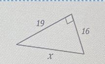 1 point19Determine if you would use the Pythagorean Theorem, Trigonometry or Inverse-example-1