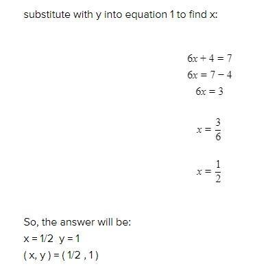 solve the system of equations using the elimation method. show your work. make sure-example-2