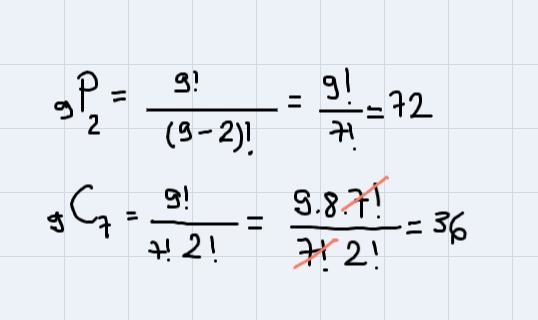 The expression ,C, is equivalent to9!1) ,P22) „P, 3) ,C, 4)기-example-4