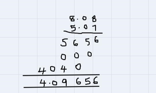 Complete the vertical algorithm to evaluate the product.Please see image below-example-1