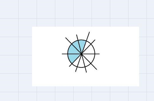 The pie below is cut into 10 equals slices shade-example-2