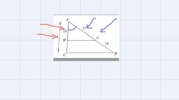 State if the triangles are similar. If so, how do you know they are similar and complete-example-3