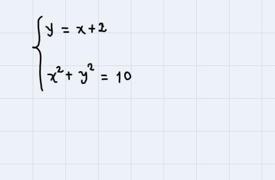 Solve the following simultaneous equation with elimination or substitution method-example-1