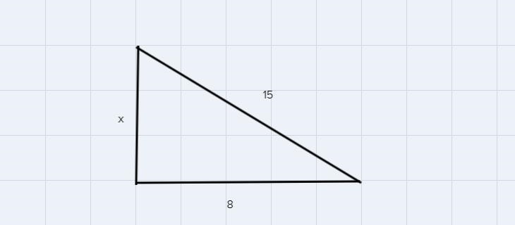 Find the length of the leg x. enter the exact value, not a decimal approximation x-example-1