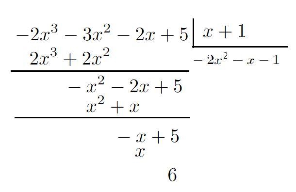 O POLYNOMIAL AND RATIONAL FUNCTIONSUsing the remainder theorem to evaluate a polynomial-example-1