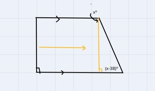 Find the value of x. Then find the measure of each labeled angle. x°=.......-example-1