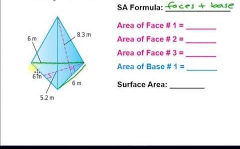 find the surface area of each composite figure round to the nearest tenth if necessary-example-1