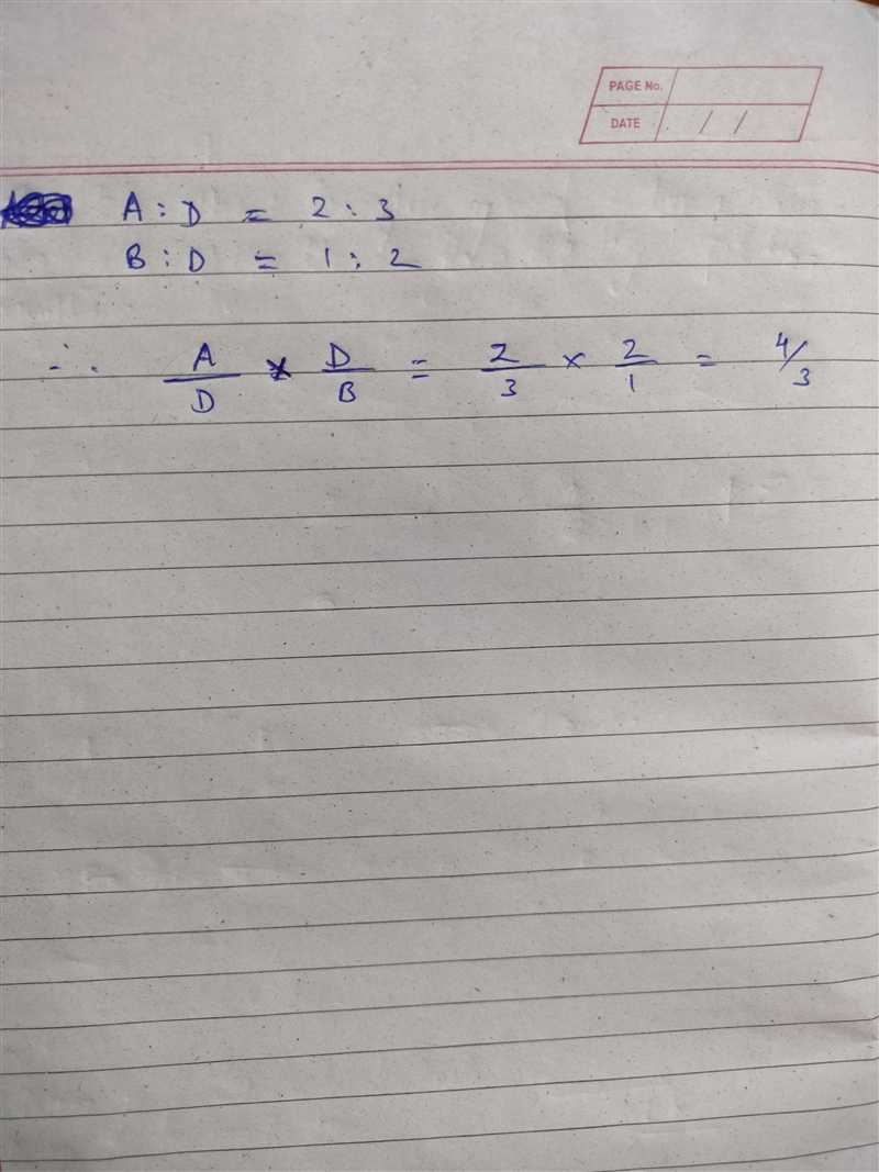 FIND A:B IF A:C=4:5 A:D=2:3 B:D=1:2-example-1