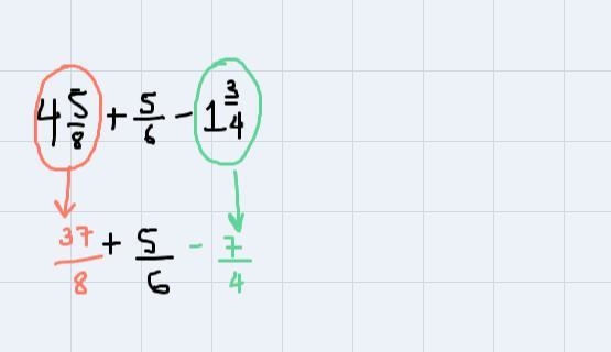 What is the value of the expressionEnter your answer as a mixed number-example-2