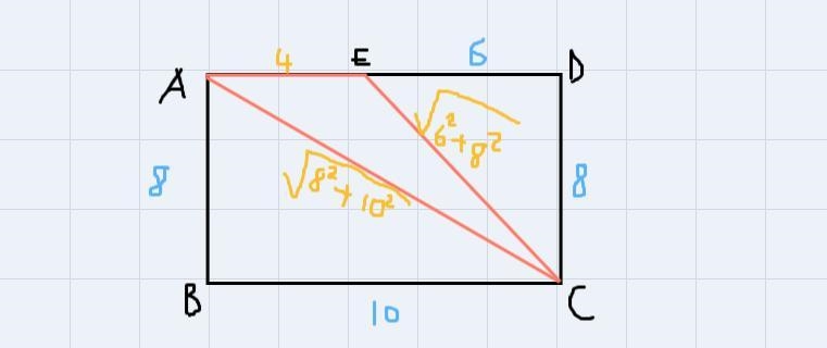 What is the area in square graph units, of the triangle?-example-1