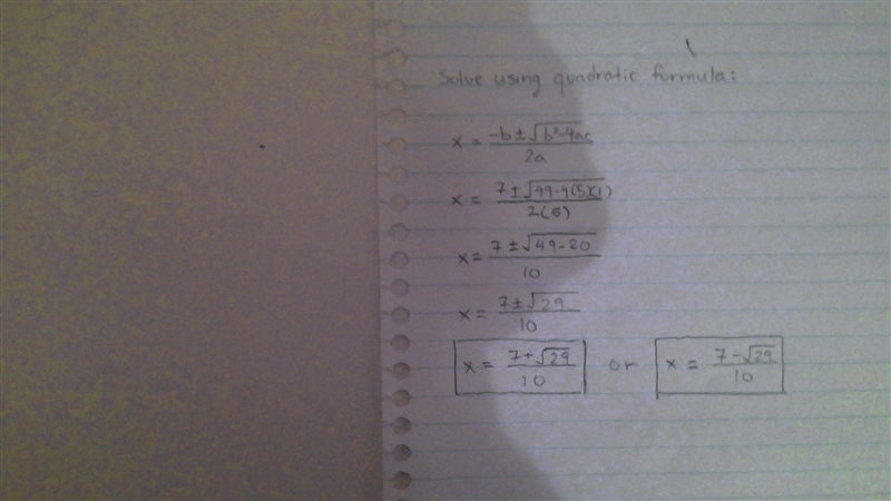 5x^2-7x+1=0 solve please-example-1