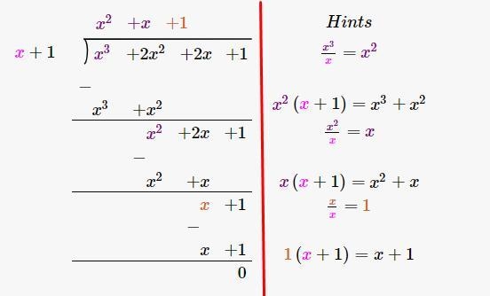 The Tabular Method is used to divide the polynomials shown below. Write the number-example-1