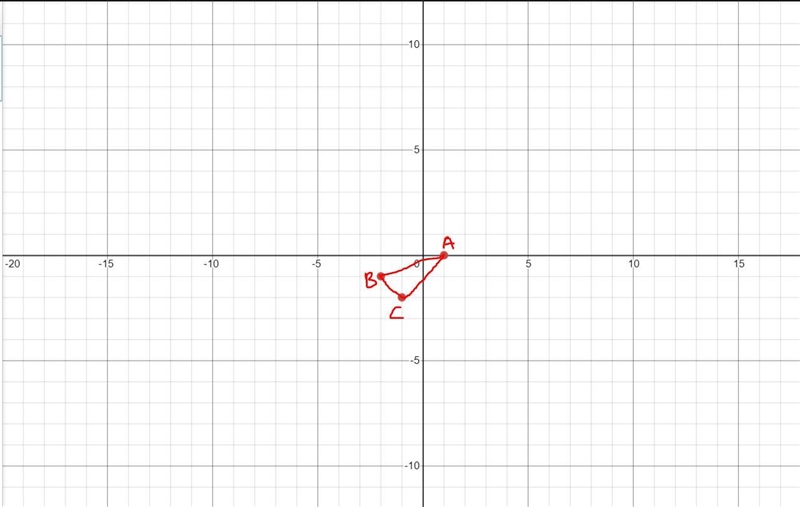 Describe a similarity transformation that maps triangle ABC to triangle RST A(1,0), B-example-1