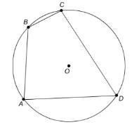 Given: ABCD is an inscribed polygon.Prove: ∠A and∠C are supplementary angles.Figure-example-1