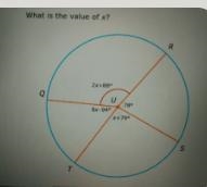 What is the value of x? R 2x+880 Q 78° 8x-940 X+790 s T-example-1