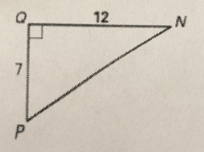 Solve the right triangle by determining the measurements of all missing sides and-example-1