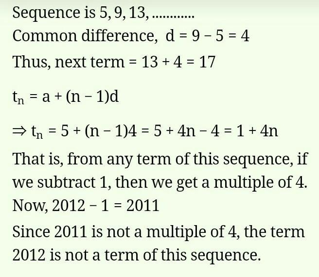 tell whether the sequence is arthimetic. If it is what is the common differnce explain-example-1