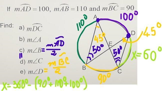 Please help find ALL the angles. Info in the pic.-example-1