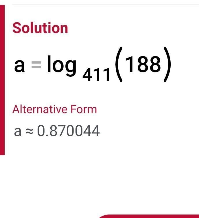 Fill in the missing values to make the equations true. A log411-log47=log4-example-1