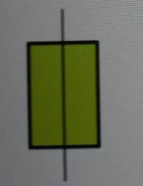 Which of the following shows a line of symmetry correctly for the figure?-example-1