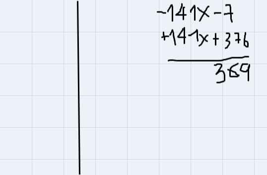 Divide:6x4-2x³13x-7 by 3x + 8The items in purple are fixed and I have to fit the answer-example-2