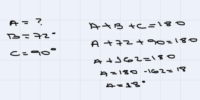 I need you to solve the last question triangle ABC is a right triangle if angle B-example-1