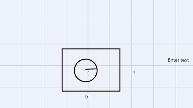 A circle is inside a square The radius of the circle is decreasing at a rate of 4 meters-example-1